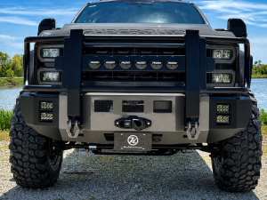 Kelderman - 2023+ Ford Super Duty Commander Grille Guard + Headlight Guard - Image 4
