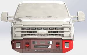 Kelderman - 2023+ Ford Super Duty Delta Series Front Bumper - Image 4