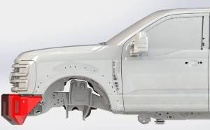 Kelderman - 2023+ Ford Super Duty Delta Series Front Bumper - Image 5