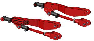 2023+ Ford Super Duty Fabricated Radius Arms
