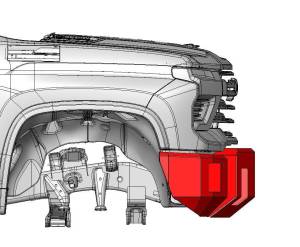 Kelderman - 2024+ Chevrolet Silverado 2500/3500HD Delta Series Front Bumper - Image 7