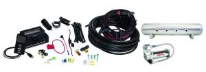 Air Lift Performance 3P (3/8 Air Line 4 Gal 7-Port  Raw Aluminum Tank VIAIR 444C Comp) - 27689