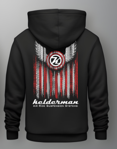 Kelderman - Kelderman Tire Tread Winged Hoodie - Image 1