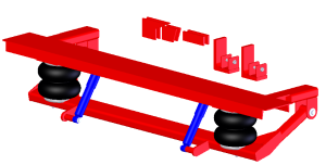Kelderman - Leaf Spring Axle Trailer Air Suspension - Image 6