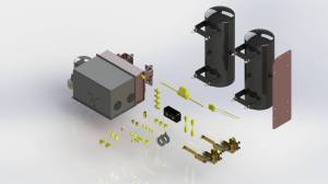 Kelderman - Mechanical Self-Leveling Air Control System-Dual Compressor (4-link suspension) - Image 2