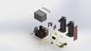 Kelderman - Mechanical Self-Leveling Air Control System-Dual Compressor (4-link suspension) - Image 4