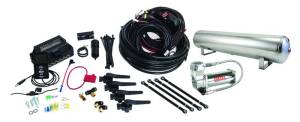 Air Lift Performance 3H (3/8 Air Line 4 Gal 5-Port  Polished Aluminum Tank VIAIR 444C Comp) - 27797
