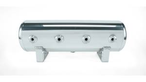 Air Lift - Air Lift 2.5 Gal. Polished Tank w/ Viair 444c Chrome Compressor (Incl. Fittings & Mounting Hardware) - 27801 - Image 2