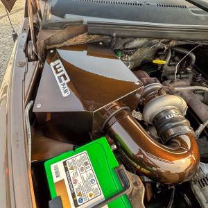 Wehrli Custom Fabrication - Wehrli 1998.5-2002 5.9L Cummins 4" Cold Air Intake Kit with Air Box - Image 3