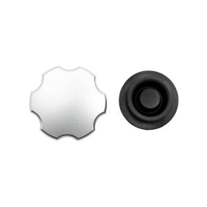 Wehrli 1999-2026 GM 1500/2500/3500 Billet Aluminum Brake Master Cylinder Cap, Clear Anodized