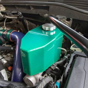 Wehrli Custom Fabrication - Wehrli 1999-2026 GM 1500/2500/3500 Billet Aluminum Brake Master Cylinder Cap, Clear Anodized - Image 3