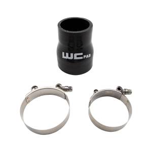 Wehrli 2.375" x 3" ID Long Silicone Boot and Clamp Kit