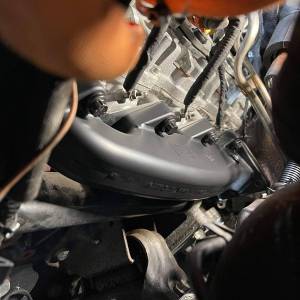 Wehrli Custom Fabrication - Wehrli 2001-2004 LB7 Duramax Billet Exhaust Manifold & 2" Stainless Up Pipe Kit - Image 12
