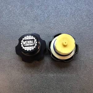 Wehrli Custom Fabrication - Wehrli 2001-2026 GM Billet Aluminum Oil Fill Cap, Black Anodized - Image 5