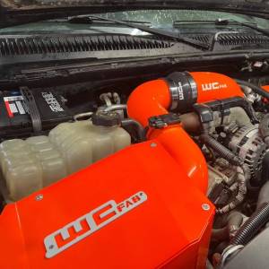 Wehrli Custom Fabrication - Wehrli 2004.5-2005 LLY Duramax 4" Cold Air Intake Kit with Air Box - Image 5