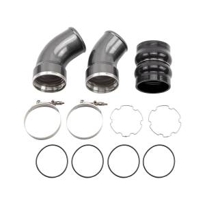 Wehrli Custom Fabrication - Wehrli 2006-2010 LBZ/LMM Duramax 3.5" Passenger (Cold) Side Intercooler Pipe Kit - Image 2