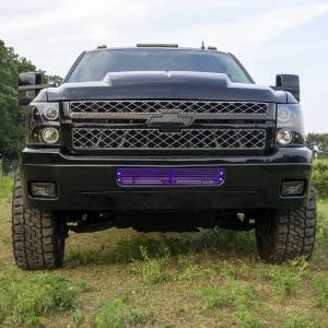 Wehrli Custom Fabrication - Wehrli 2011-2014 Chevrolet Silverado 2500/3500 HD Bumper Grille - Image 3
