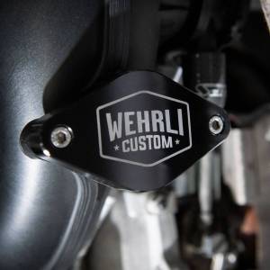Wehrli Custom Fabrication - Wehrli 2011-2016 LML Duramax Turbo Resonator Billet Plate - Image 2