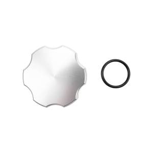 Wehrli Custom Fabrication - Wehrli 2011-2026 Powerstroke Billet Aluminum Oil Fill Cap, Clear Anodized - Image 2