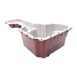 Wehrli Custom Fabrication - Wehrli 2017-2019 L5P Duramax WCFab X PPE High-Capacity Cast Aluminum Engine Oil Pan - Image 3