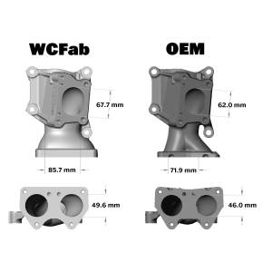Wehrli Custom Fabrication - Wehrli 2017-2023 L5P / 2019-2023 L5D Duramax High Flow Turbo Pedestal Kit - Image 8
