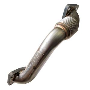 Dirty Hooker Diesel - DHD 300-125K OEM Length D-Pipe Stainless Passenger LB7 Up Pipe Kit 2001-2004 - Image 5