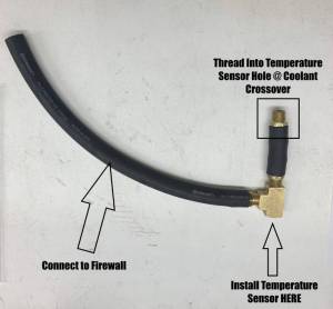 Dirty Hooker Diesel - DHD 500-114 LMM Duramax Coolant Line Relocation Kit 2007.5-2010 - Image 2
