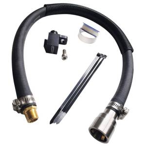 DHD 500-305 Duramax LLY LBZ Billet Fitting Thermostat Housing to Heater Core Line Kit