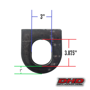 Dirty Hooker Diesel - DHD 600-220 Universal Truck & Tractor Pulling Heavy Duty 2" Hitch - Image 4