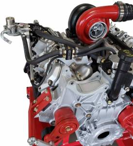 Dirty Hooker Diesel - DHD 700-155B Black Super High Flow 1/2" Duramax Fuel Block Upgrade Kit LLY LBZ LMM - Image 3