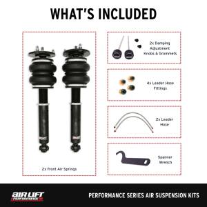 Air Lift - Air Lift Performance 89-00 Lexus LS400 Front Air Suspension Kit - 76016 - Image 2