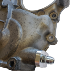 Dirty Hooker Diesel - DHD LML Duramax PCV Front Cover AN Oil Return Fitting 2011-2016 - 007-0299 - Image 3