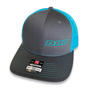 Dirty Hooker Diesel - DHD DHD Offset Logo Trucker Hat - 061-098 - Image 3