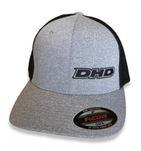Dirty Hooker Diesel - DHD DHD Offset Logo Trucker Hat - 061-098 - Image 4
