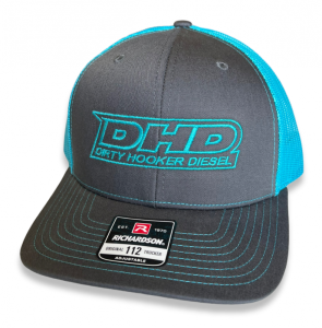 Dirty Hooker Diesel - DHD DHD Center Logo Trucker Hat - 061-099 - Image 2