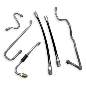 Dirty Hooker Diesel - DHD Coated GM Duramax Power Steering Line Upgrade Kit 2001-2010 - 600-540C - Image 2