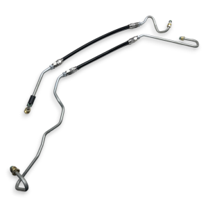 Dirty Hooker Diesel - DHD Coated GM Duramax Power Steering Line Upgrade Kit 2001-2010 - 600-540C - Image 1