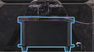 Duramax Power - Duramax Power 2001-2003 GM 6.6L Duramax Performance Transmission Cooler (Orange Clips) - 124060000 - Image 2