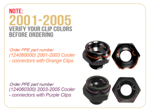 Duramax Power - Duramax Power 2001-2003 GM 6.6L Duramax Performance Transmission Cooler (Orange Clips) - 124060000 - Image 4