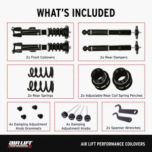 Air Lift - Air Lift Performance 11-23 Chrysler 300 / 15-23 Dodge Challenger Coilover Kit - 79017 - Image 2