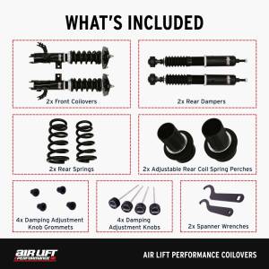 Air Lift - Air Lift Performance 18-24 Toyota Camry 2.5L (XV70 Platform) Coilover Kit - 79019 - Image 2
