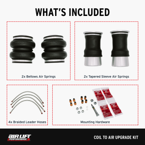 Air Lift - Air Lift 15-21 Subaru WRX / 15-21 Subaru WRX STI Coil to Air Upgrade Kit - 83001 - Image 2