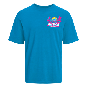 PureFlow AirDog - AirDog T Shirt Blue Tropic - Image 1