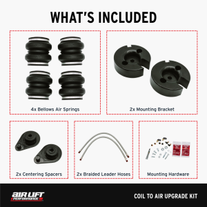 Air Lift - Air Lift 18-24 Honda Accord Sedan Coil to Air Upgrade Kit - 83008 - Image 2