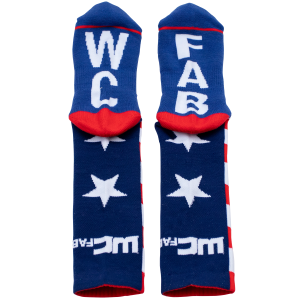 Wehrli Custom Fabrication - WCFab X FUEL Murica Crew Socks - WCF100050 - Image 4