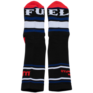 Wehrli Custom Fabrication - WCFab X FUEL Black Crew Socks - WCF100051 - Image 4