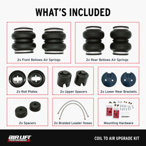 Air Lift - Air Lift 20-24 Toyota GR Supra / 19-24 BMW Z4 (G29) Coil to Air Upgrade Kit - 83012 - Image 2