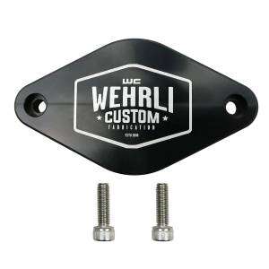 Wehrli Custom Fabrication - WCFab 2011-2016 LML Duramax Turbo Resonator Billet Plate - WCF100096 - Image 1