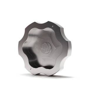 Wehrli Custom Fabrication - WCFab 2017-2026 Powerstroke Billet Aluminum Power Steering Reservoir Cap, Clear Anodized - WCF100149 - Image 4
