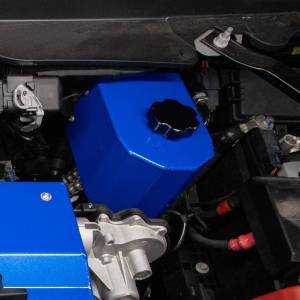 Wehrli Custom Fabrication - WCFab 1998.5-2026 5.9L and 6.7L Cummins Billet Aluminum Brake Master Cylinder Cap, Black Anodized - WCF100258 - Image 2